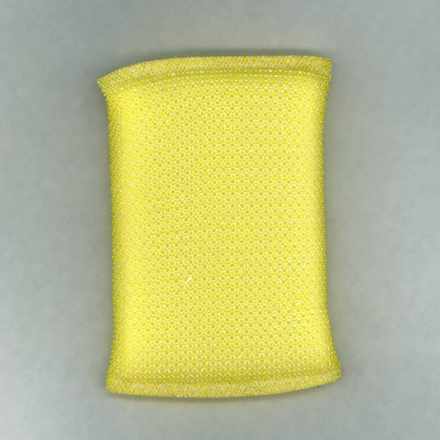 4 Dishwashing Sponge Scrubber Yellow Pads